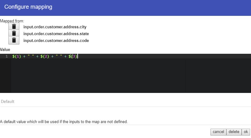 City State Zip output code