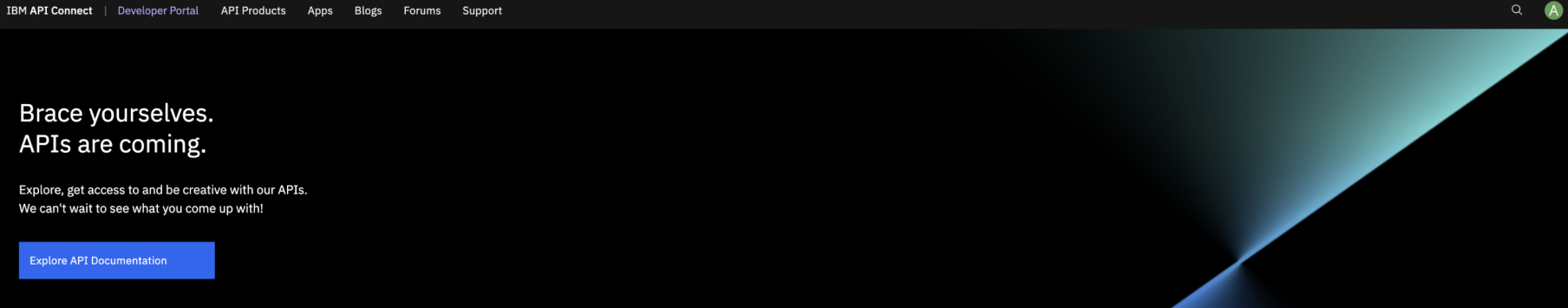 A screenshot of the original front page