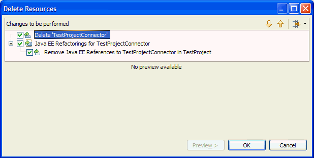 Deleting a Connector module