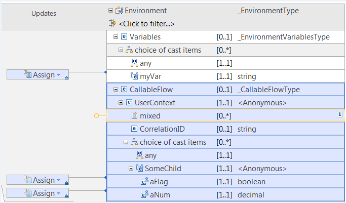 Mapping to the mixed child element. Mapping to the mixed child element.