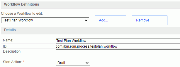 Workflow Definitions