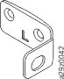 Left front bracket