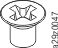 Screw, cross-recessed flat head, M3x4