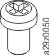 Screw, cross-recessed pan head, M6x10