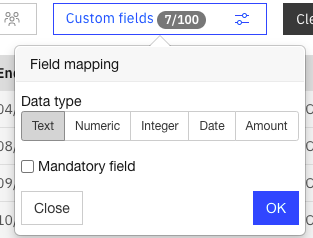 Custom fields