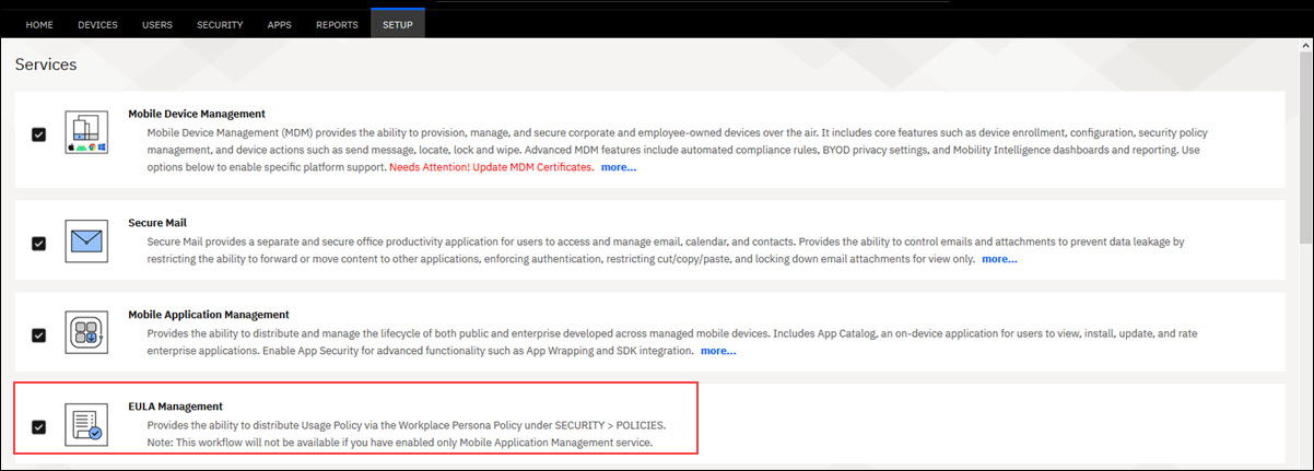 EULA-Services