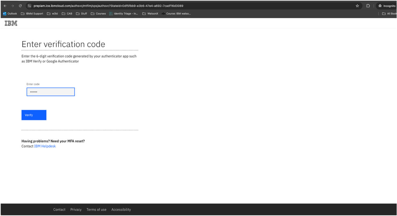 Anmeldung einer Authenticator App
