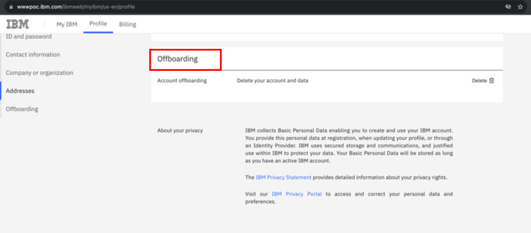 Offboarding