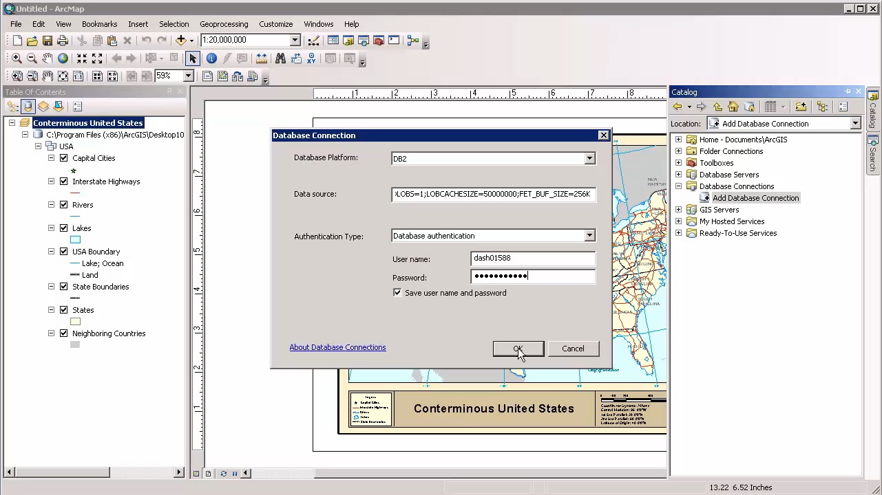 Adding a database connection