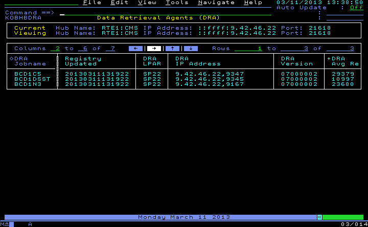 Data Retrieval Agents (DRA) workspace.