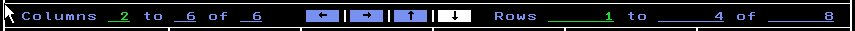 Screen capture showing left, right, up, and down arrows in the header of a subpanel.