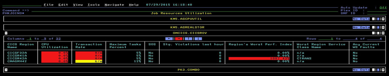 Sample table join screenshot