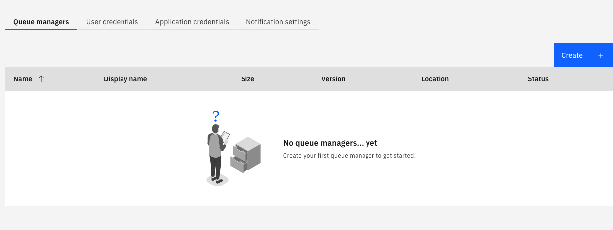 shows the manage tab