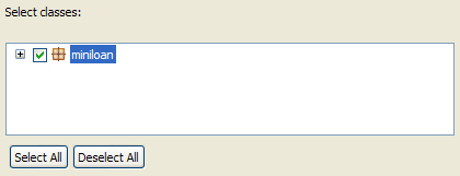 Image shows the miniloan package in the BOM Entry dialog.