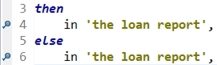 Image shows the breakpoints in the approval rule.