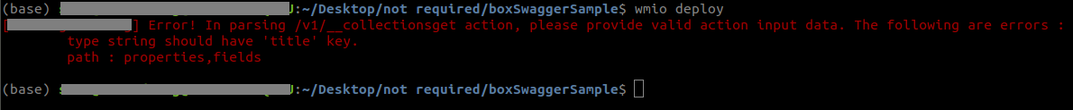 Missing title key