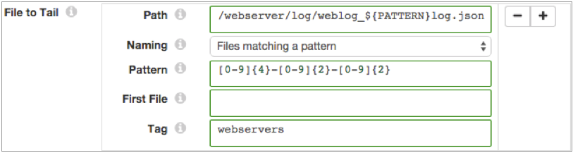 File to Tail properties