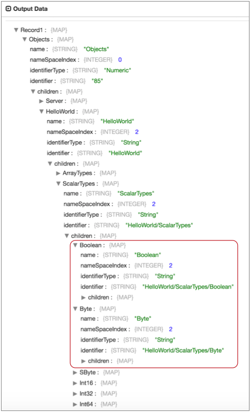 Sample preview in browse nodes mode