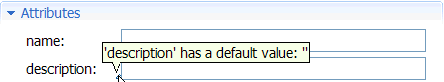Default attribute