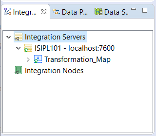 A screenshot that shows the Transformation_Map BAR file in the Integration Explorer view A screenshot that shows the Transformation_Map BAR file in the Integration Explorer view