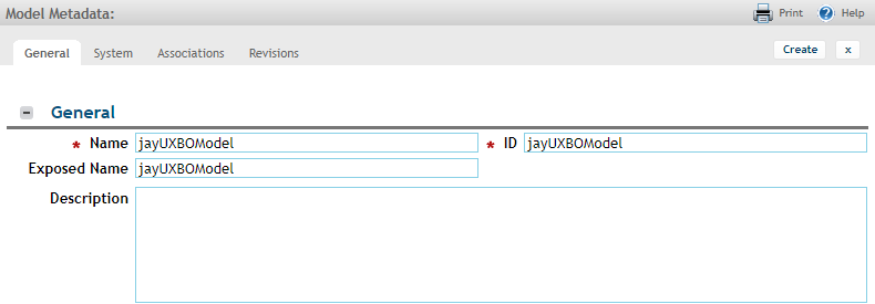 Example of adding the model