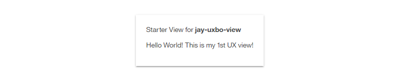 Example of adding a paragraph element