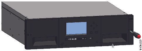 Manually releasing the right magazine