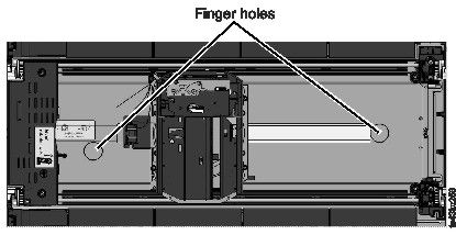 Finger holes