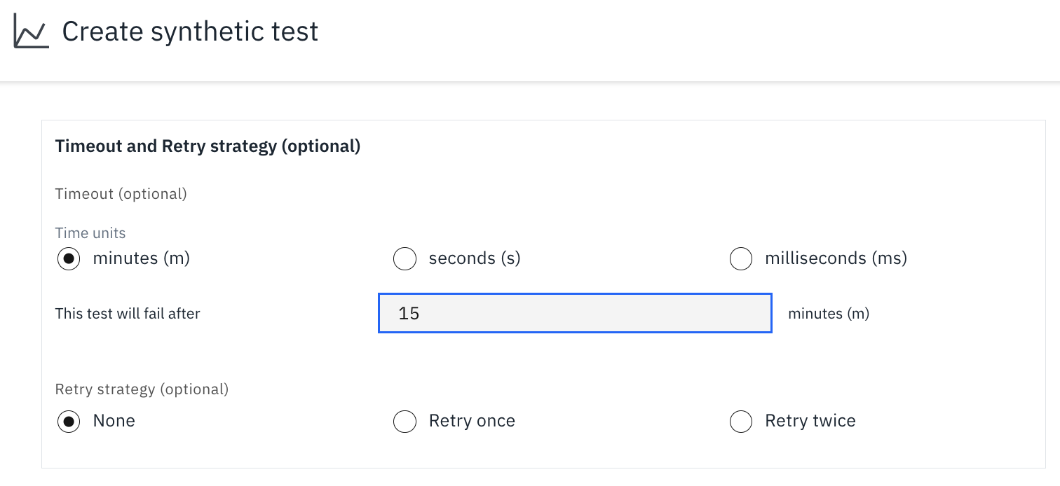 délai d'expiration de la configuration
