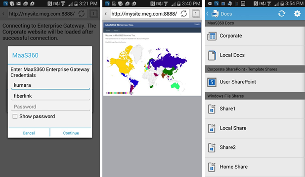 Registrazione dispositivo Android