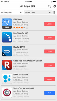 Modalità semplice per il catalogo app per iOS