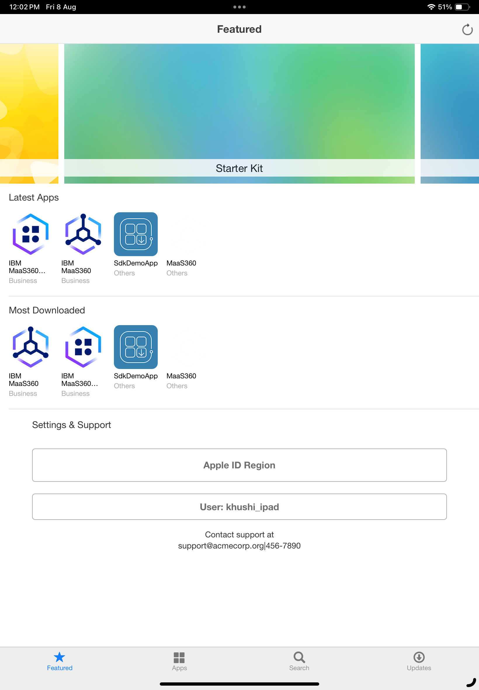 Riquadro Kit starter