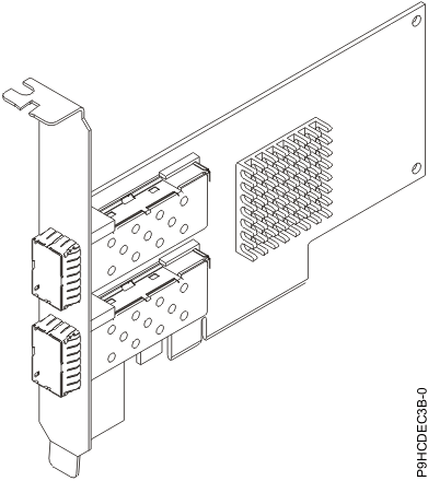 PCIe3 2 ポート 40 GbE NIC RoCE QSFP+ アダプター (FC EC3B)