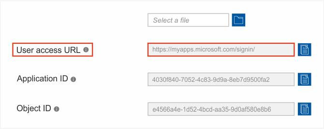 이 그림은 User 객체의 access URL 속성 값을 보여줍니다.