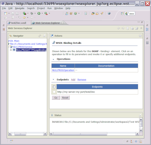 Generating a Web based client Generating a Web based client