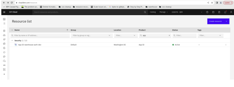 access new instance