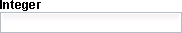 “整数”控件