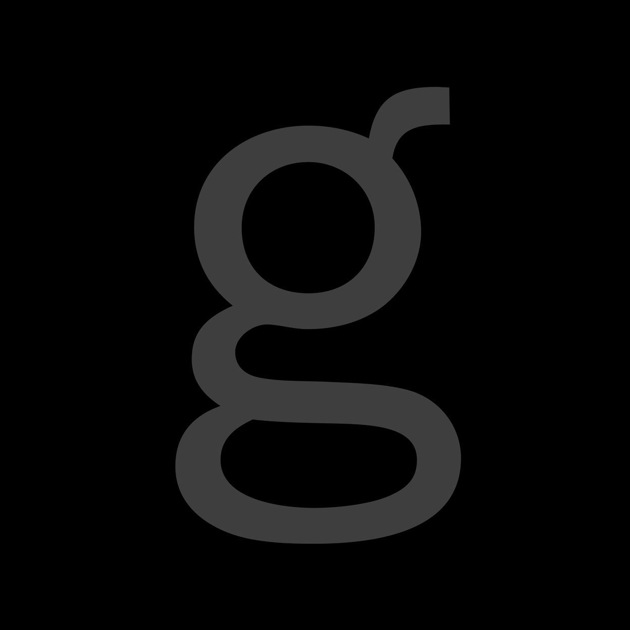 <b>Plex and Trade Gothic:</b> The double decker “g” is characteristic of the Grotesques, yet it’s unexpected in modern typefaces. We adopted this style to make Plex distinctive and more humanist.
