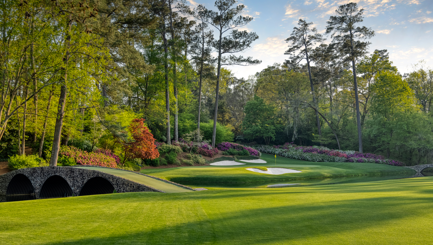 A fairway at the Masters
