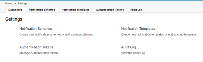 Screen capture of Setting pages after permission change.