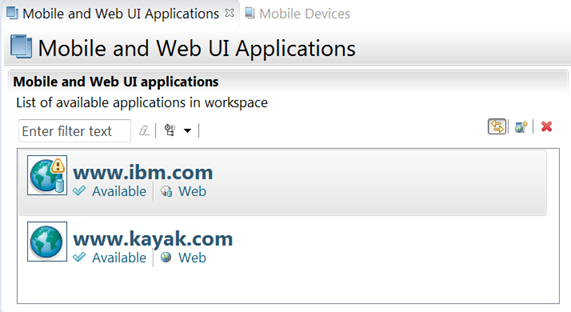 Mobile and Web UI Applications