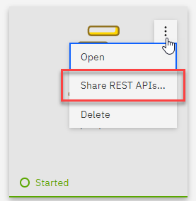 Push REST APIs to API Connect