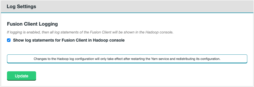 Hadoop - log settings