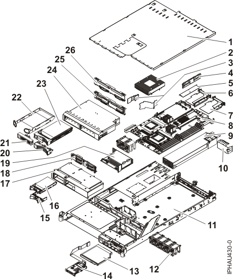 7310-CR4 and7042-CR4 Parts Illustration