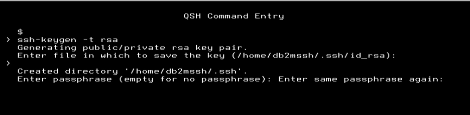 ssh-keygen passphrase