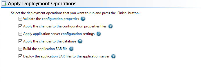 Apply Deployment Operations