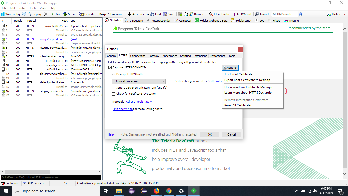 Trust Root Certificate