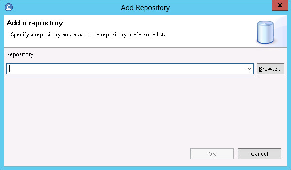 Add Repository dialog