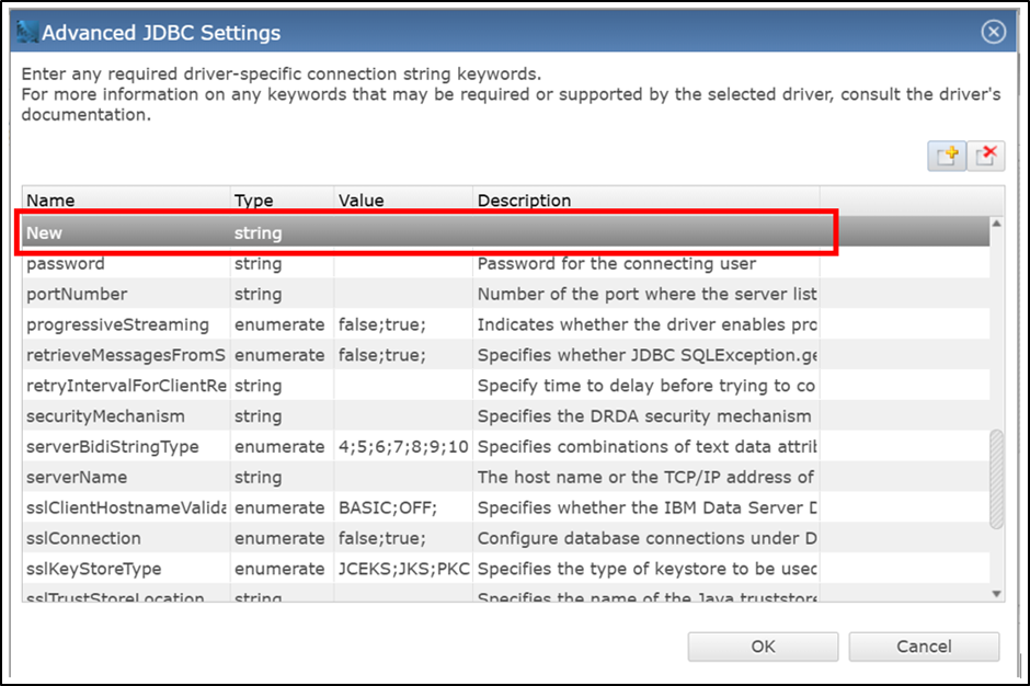 Resolving SQLCODE -302 error during data source creation in QMF Server