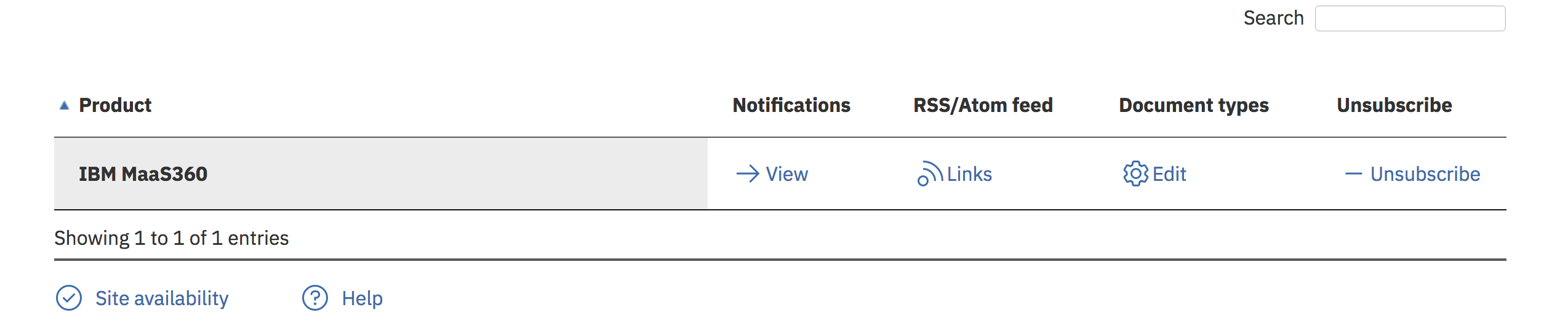 Choose subscription type